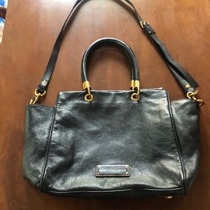 Marc By Marc Jacobs Black Leather Tote